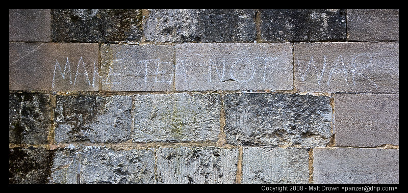 Make Tea Not War IMAGE