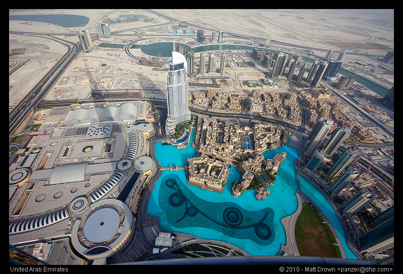 View from Burj Khalifa