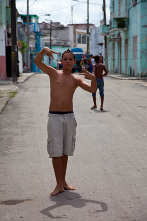 Boy in Cuba